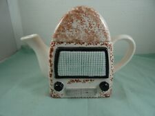 Vintage OCI Omnibus Radio Teapot 5.5