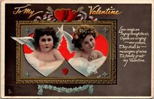 Valentine Cupid's Festival Love Songs Tucks 156 c1911 postcard IP16 picture