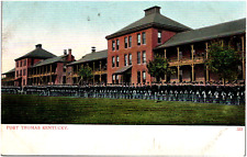 U.S. Army Barracks at Fort Thomas Kentucky KY 1900s Military Postcard UDB Unused picture