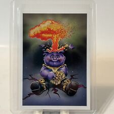 2024 Garbage Pail Kids Gross Card Con Thanos Adam Bomb Card Signed David Gross picture