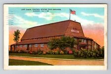 Aurora, IL-Illinois, Central Fair Grounds Log Cabin c1937, Vintage Postcard picture