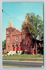 Windsor CT-Connecticut, St Gabriel's Church, Vintage Souvenir Postcard picture