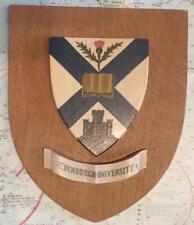 Old  University of Edinburgh College Academic Crest Shield Plaque dzc picture