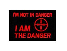 I'm Not In Danger, I Am The Danger Hook Patch (Red-Blk)  picture