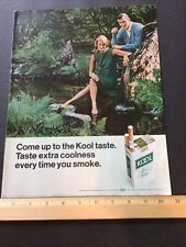 1967 Kool  Cigarettes Ad Clipping Original Vintage Magazine Print Nice Couple picture