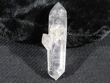 Double Terminated Black Phantom TIBETAN Quartz Crystal TWIN Tibet 15.6gr picture