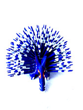  PORCUPINE  Alebrije Hand Painted Wood Carving Oaxaca Mexico picture