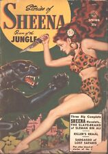 Sheena (Stories of) 1951 Spring.  Pulp picture