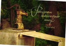 Passing Sweet Are The Domains Of Tender Memory - Wordsworth Postcard picture