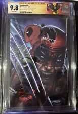 DEADPOOL #4: CGC 9.8- Signed Mico Suayan w/ *SKETCH/Remarque* & Custom Label picture