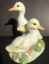 Vintage 1982 Homco Ducks 6.5” Figurines Porcelain Figures Collectible picture
