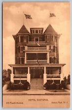 Asbury Park New Jersey~Hotel Eastonia~1917 Postcard picture