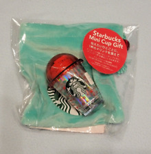 Japan Starbucks Holiday Christmas 2022 Starbucks Mini Cup Gift Domed lid picture