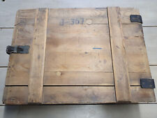 Original German WWII Patronenkasten 88 Ammo Box Wooden Case 1942 WW2 Authentic picture