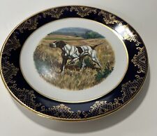 Weatherby Hanley England Falcon Ware Durability Dog Hunting Round Plate picture