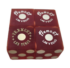Fremont Las Vegas Nevada  Downtown Fremont Street 2 Pair of Dice Satin Red picture