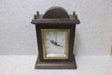 VINTAGE JERGER WOOD BODY WIND-UP WORKING ALARM CLOCK picture