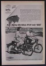 1965 Harley Davidson M-50  vintage Motorcycle AD picture