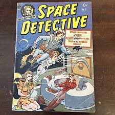 Space Detective #1 (1951) - Pre-Code Sci-Fi Good Girl Art Golden Age Avon picture