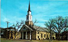 Alma, GA - First Baptist Church Postcard Chrome Unposted picture