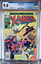 X-Men #104 CGC 9.0 (1977) White Pgs 1st App of Starjammers Cameo Cover Homage picture