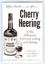 1963 CHERRY HEERING LIQUEUR Vintage 1960's 3