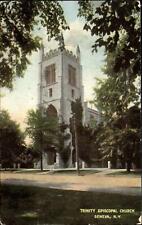 Trinity Episcopal Church ~ Geneva NY New York c1910 postcard picture