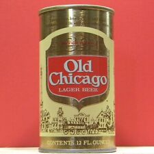 Old Chicago Lager Beer S/S P/T Can 1891 Peter Hand Brg Chicago Illinois A65 B/O picture