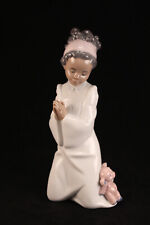 LLadro 6465 Bedtime Prayers Girl Antes De Dormir Porcelain Figurine Retired 2013 picture