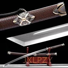 Handmade Chinese KungFu Sword Tang Dao 1095 Carbon Steel Blade Sharp Wushu Saber picture