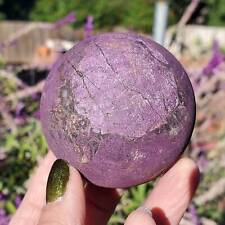 Large Purpurite Deep Flash Crystal Sphere | A Grade | 318 Grams | 59mm picture