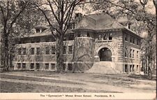 Rhode Island Postcard: Gymnasium at Moses Brown School, Providence- 1911-Germany picture
