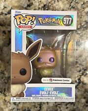 IN HAND Funko Pop Eevee Pearlescent #577 Pokemon Center Exclusive WITH PROTECTOR picture