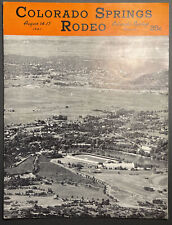 Colorado Springs Rodeo Aug 14-17, 1941 8 1/2