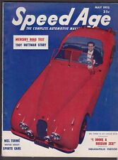 SPEED AGE Mercury road test Troy Ruttman Mel Torme Jaguar XK120 + 5 1952 picture