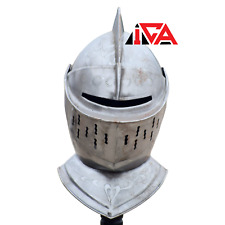 20GA Medieval Knight Tournament Armor - Best Gift, Close Helmet ICA-HLMT-042 picture