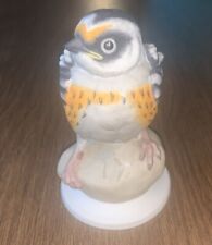 Bohem's Fledgling  Blackburnian Warbler 4”  Porcelain Bird Figure- 🇺🇸 #478 USA picture