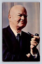 Herbert Hoover, President, Portrait, Antique Vintage Souvenir Postcard picture