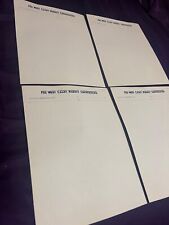 Letterhead 5 Sheets Of CORRESPONDENCE 1960s Vintage Stationery Unused Lot picture