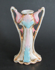 Elegant Antique German Porcelain Two Handled Art Nouveau 6