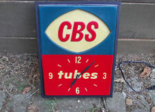 vintage  1960's CBS Tubes wall clock picture