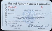 1944-45 National Railway Historical Society Inc., Lehigh Valley Chapter, PASS… picture