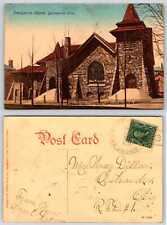 Barnesville Ohio PRESBYTERIAN CHURCH Postcard L509 picture