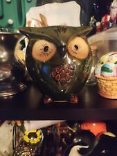 Vintage Green Owl Beautiful picture