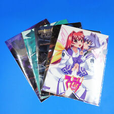 Muv-Luv A4 Clear File Folder x5 Set Alternative Unlimited Extra Anime Limited picture