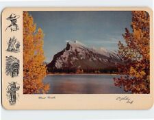 Postcard Mount Rundle Alberta Canada picture