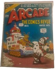 ARCADE The Comics Revue Issue 4 Robert Crumb Cover NOS 1975 picture