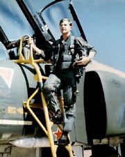 USAF Flying Ace Colonel Charles Barbin DeBellevue Vietnam War 8X10 Photo 96 picture