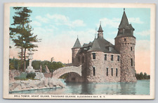 Postcard Bell Tower, Heart Island, Thousand Islands, Alexandria Bay, N.Y. A155 picture