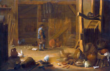 Oil Hendrick_Maertensz_Sorgh-Interior_with_poultry_and_various_implements_of_the picture